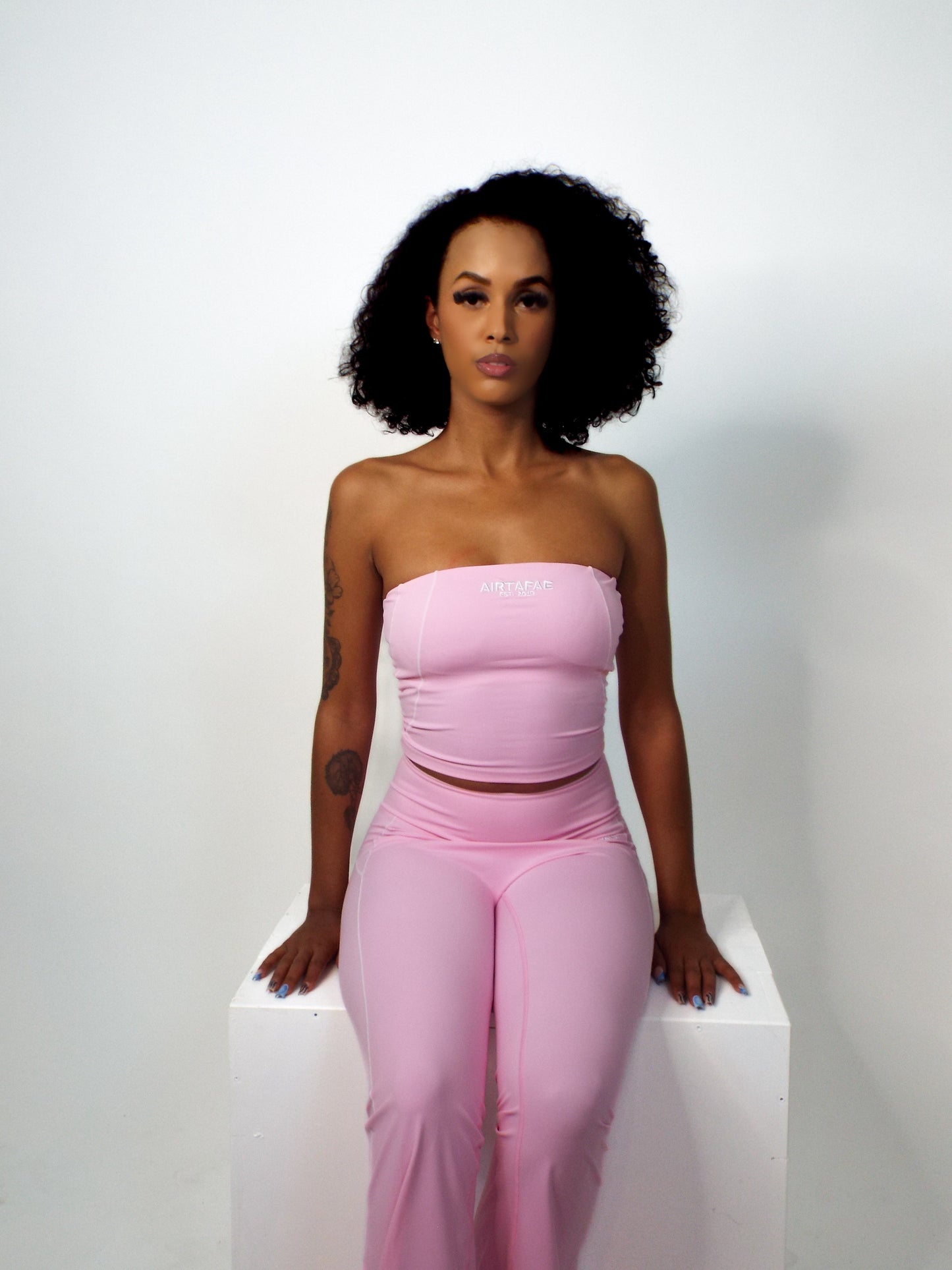 AIRTAFAE TUBE TOP - PINK