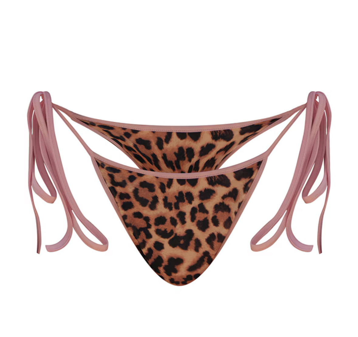 BIG MAMA CHEETAH SWIM - BABY PINK