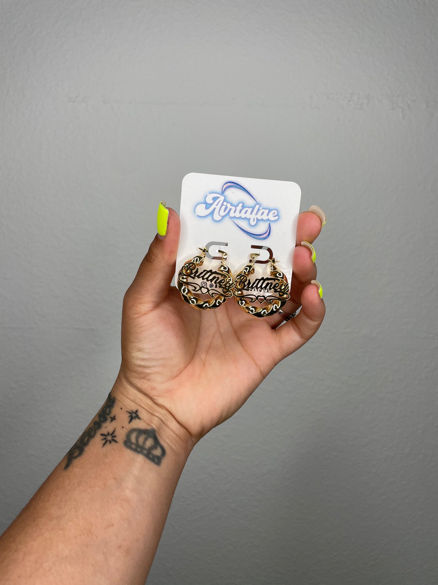 MINI GOLD ROPE NEWNEW HOOPS