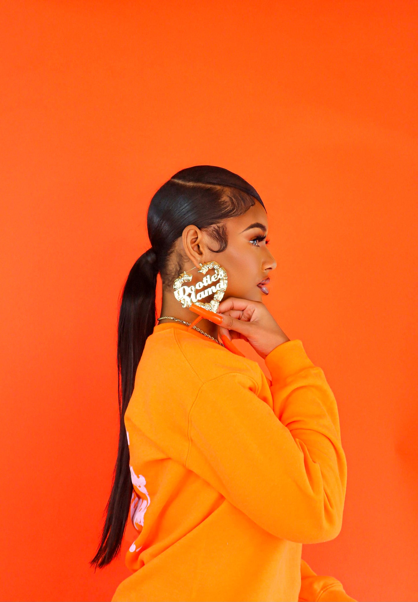 NewNew OG Heart Bamboo Earrings