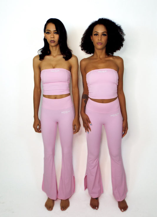 AIRTAFAE FLARE PANTS - PINK