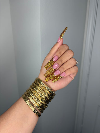 IT GIRL BANGLES - GOLD