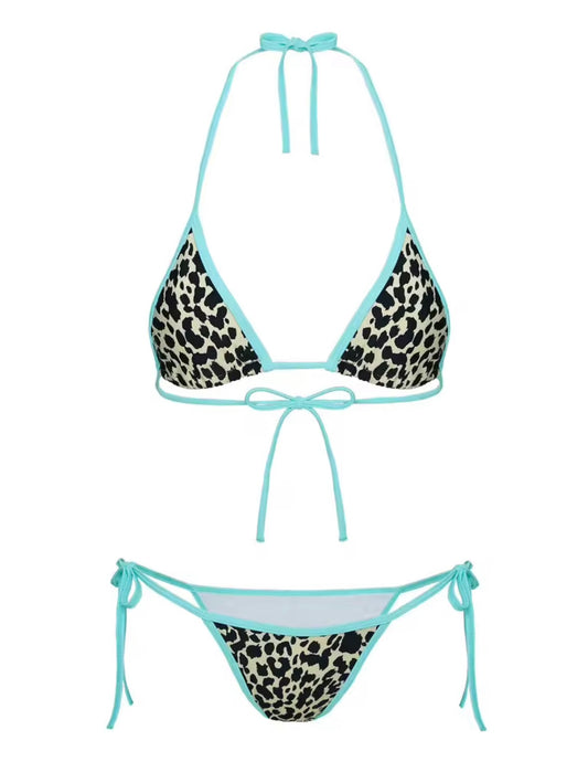 BIG MAMA CHEETAH SWIM - TEAL